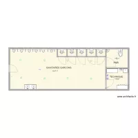 SANITAIRES GARCONS   TOUT VA BIEN 