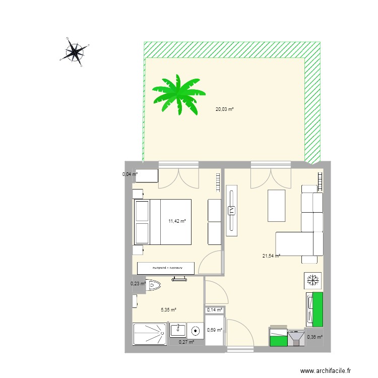 ALEX. Plan de 0 pièce et 0 m2