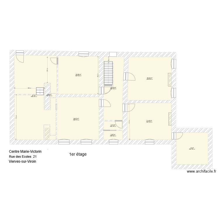 CMV 1er. Plan de 10 pièces et 165 m2