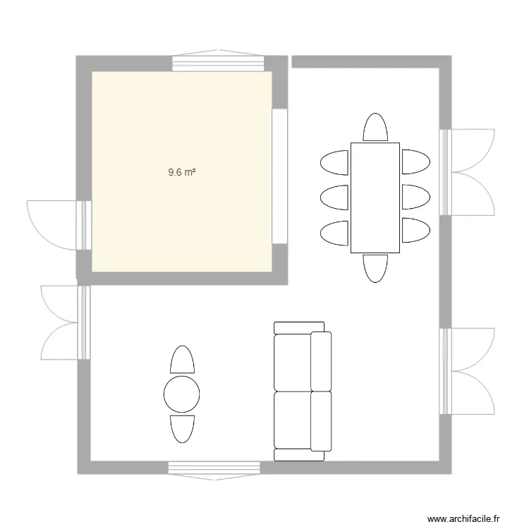 maison mirabel. Plan de 