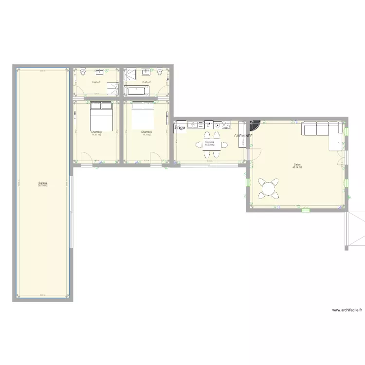Carvalhal 5. Plan de Carvalhal 5. Plan de