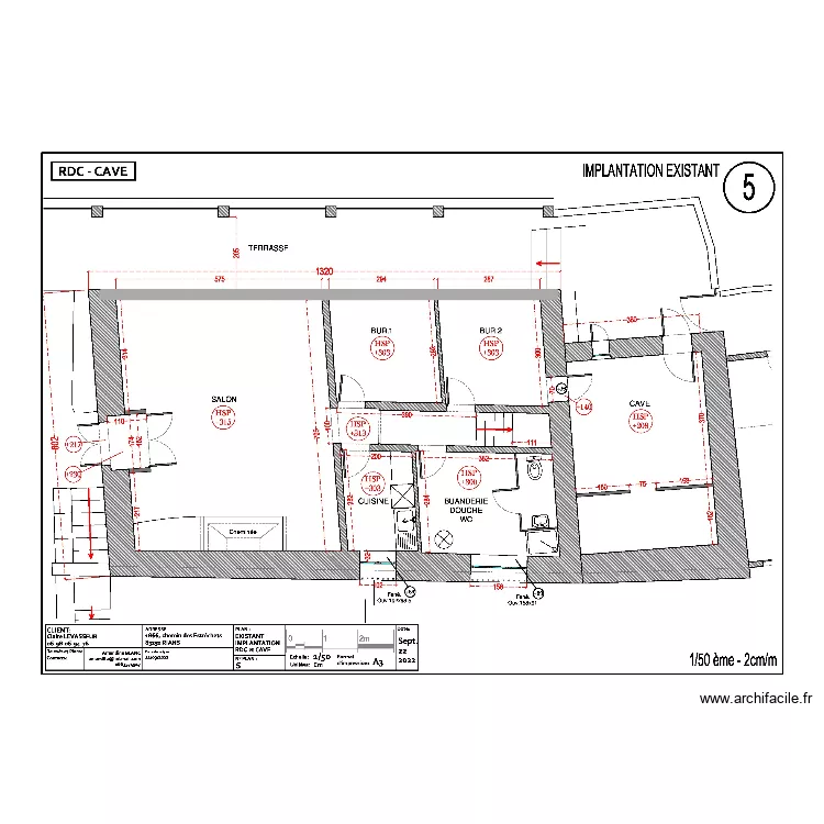essais claire. Plan de 