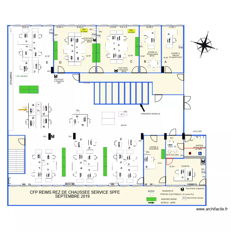 SPFE REIMS 11. Plan de 