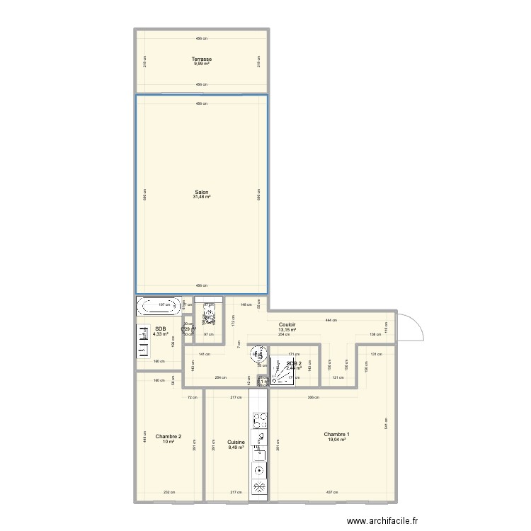 Santa Barbara Base Jeremy. Plan de 0 pièce et 0 m2