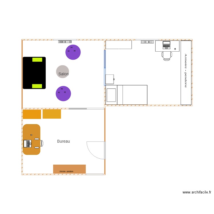 Aménagement sous sol. Plan de 0 pièce et 0 m2