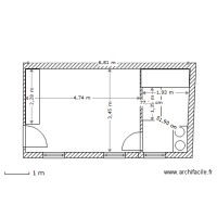 Freynet, Chambre/salle de bain 21 juillet 2014