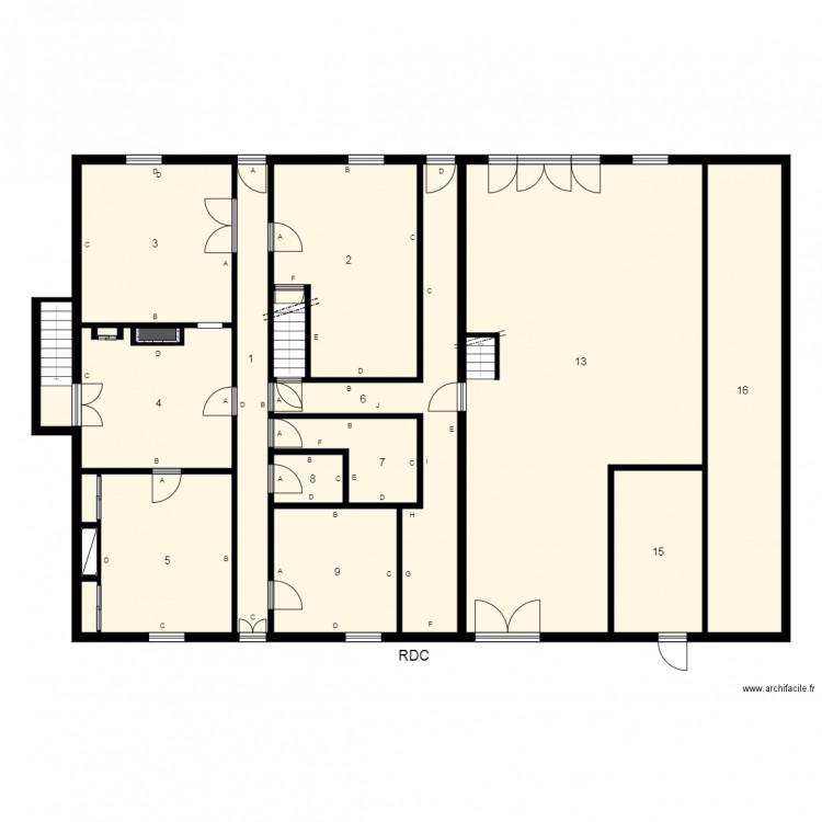 174498 JANICK Plomb. Plan de 0 pièce et 0 m2