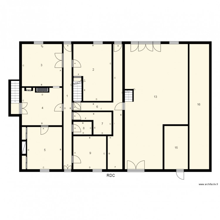 174498 JANICK Plomb. Plan de 0 pièce et 0 m2