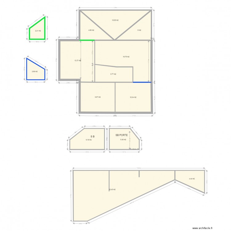 ACR GIRE. Plan de 0 pièce et 0 m2