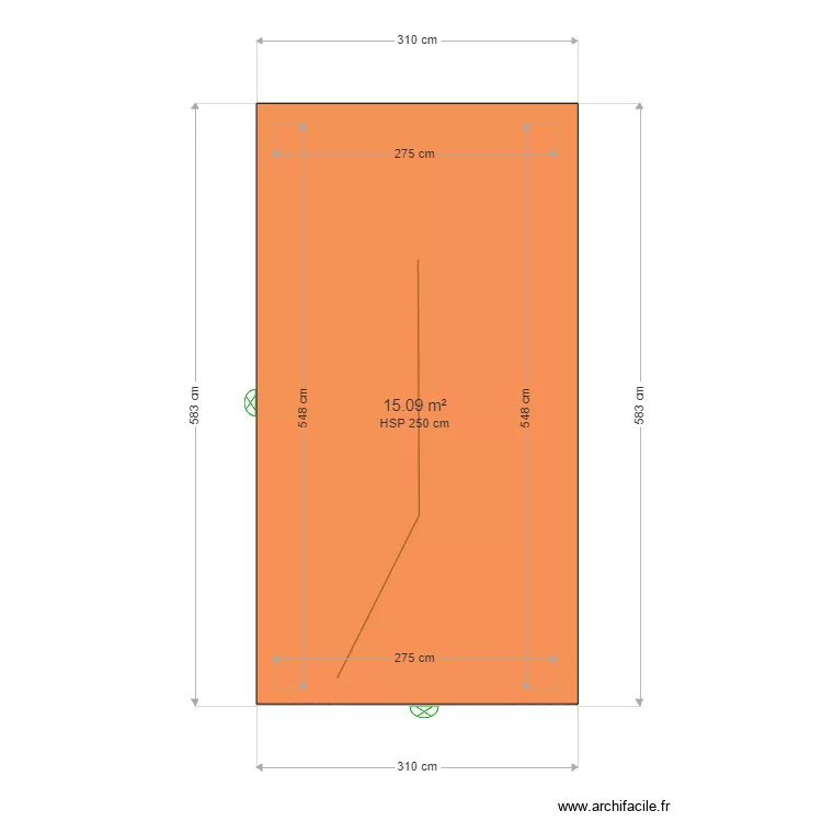 auvent garage. Plan de 