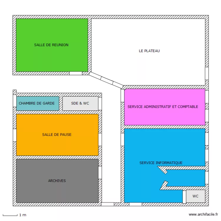 plan des locaux2. Plan de plan des locaux2. Plan de