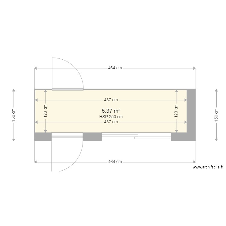 4hall. Plan de 0 pièce et 0 m2