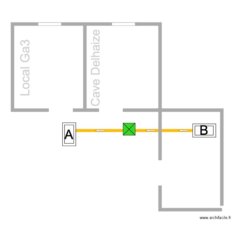 Chausée dixelles 134. Plan de 0 pièce et 0 m2