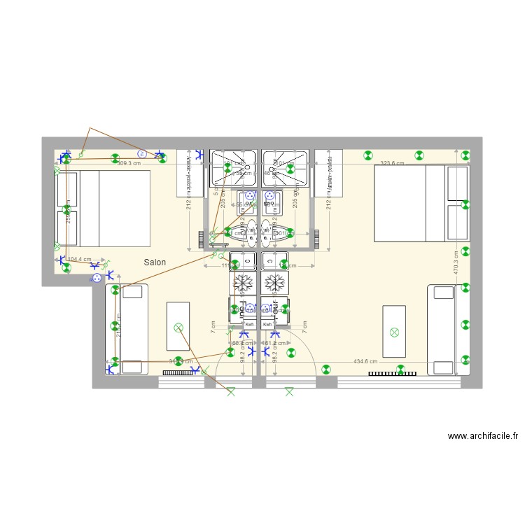 courtois elec. Plan de 0 pièce et 0 m2