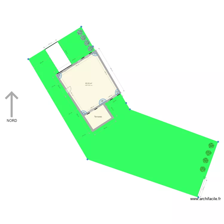 PLAN MASSE ORIGINAL. Plan de 