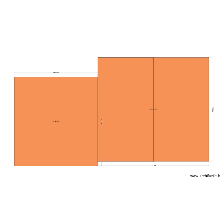 extension mimizan. Plan de 0 pièce et 0 m2