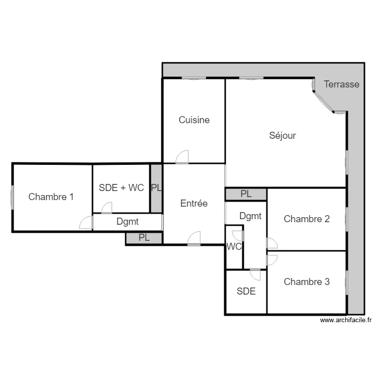 Plan Henry courbevoie. Plan de 