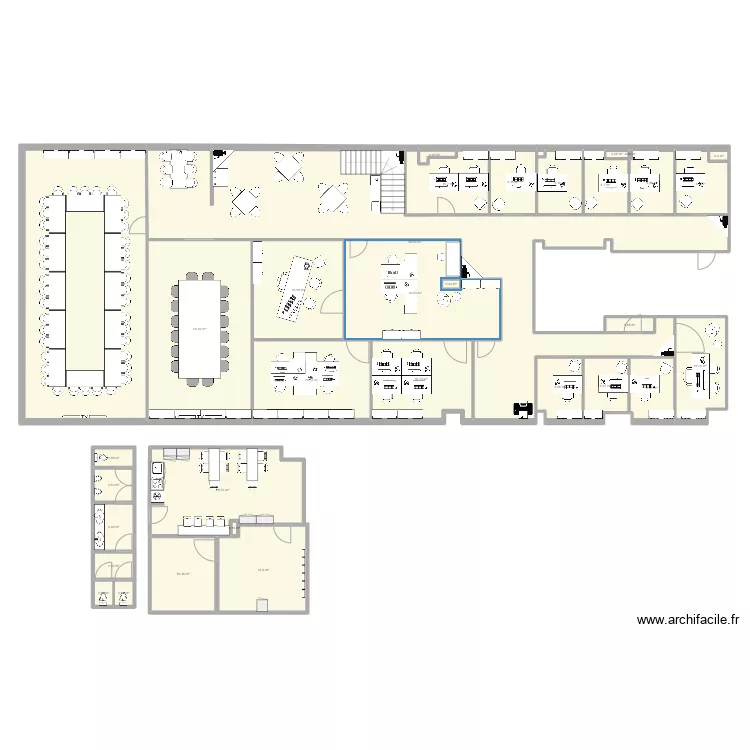 Quai Orban 48 mobilier. Plan de Quai Orban 48 mobilier. Plan de