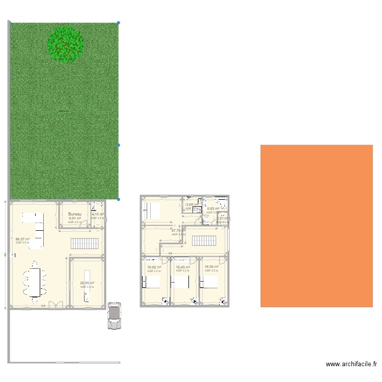 Maison Sandhu. Plan de 0 pièce et 0 m2