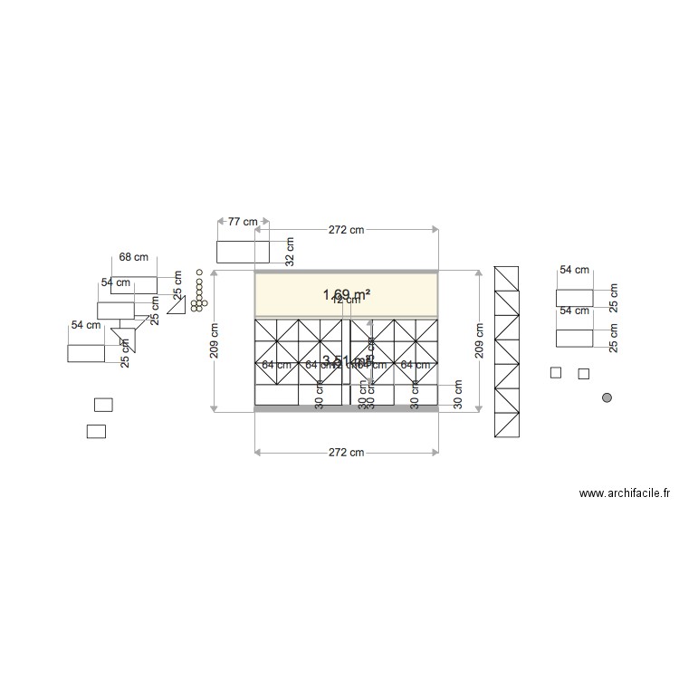 Cave Verbier II. Plan de 0 pièce et 0 m2