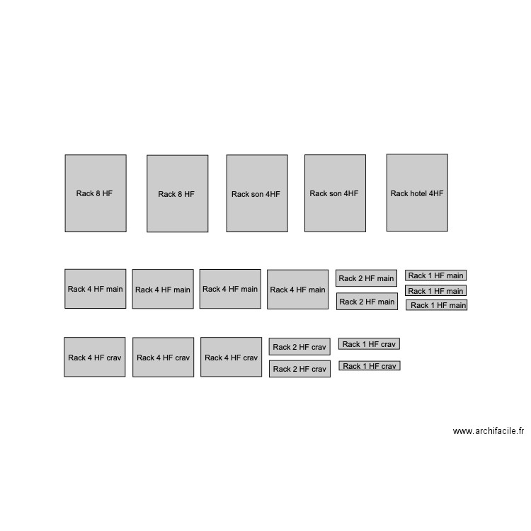 Listing micros HF. Plan de 0 pièce et 0 m2