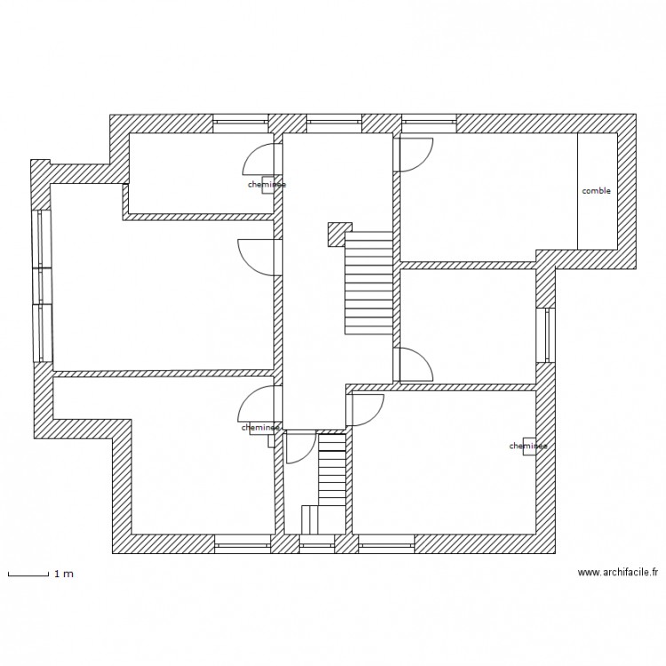 ETAGE. Plan de 0 pièce et 0 m2