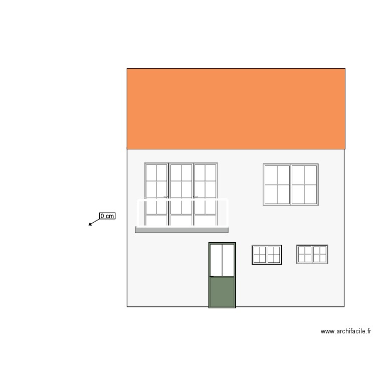 FACADE MERSILIAN. Plan de 0 pièce et 0 m2