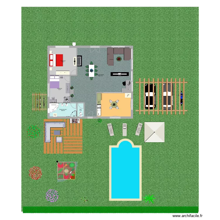 plan de maison . Plan de 