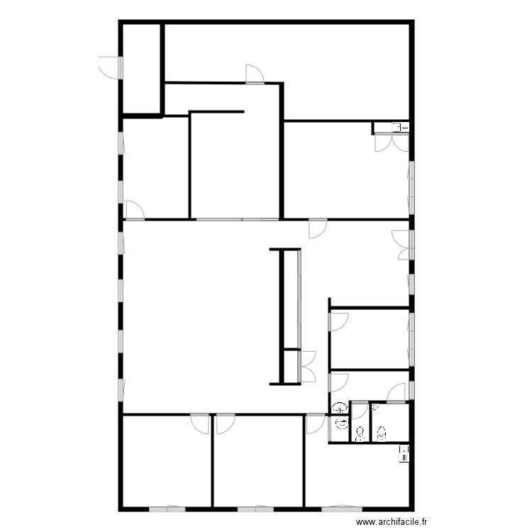 Tramier. Plan de 0 pièce et 0 m2