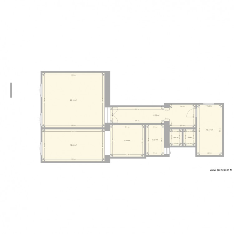 péterfy sándor 24. Plan de 0 pièce et 0 m2