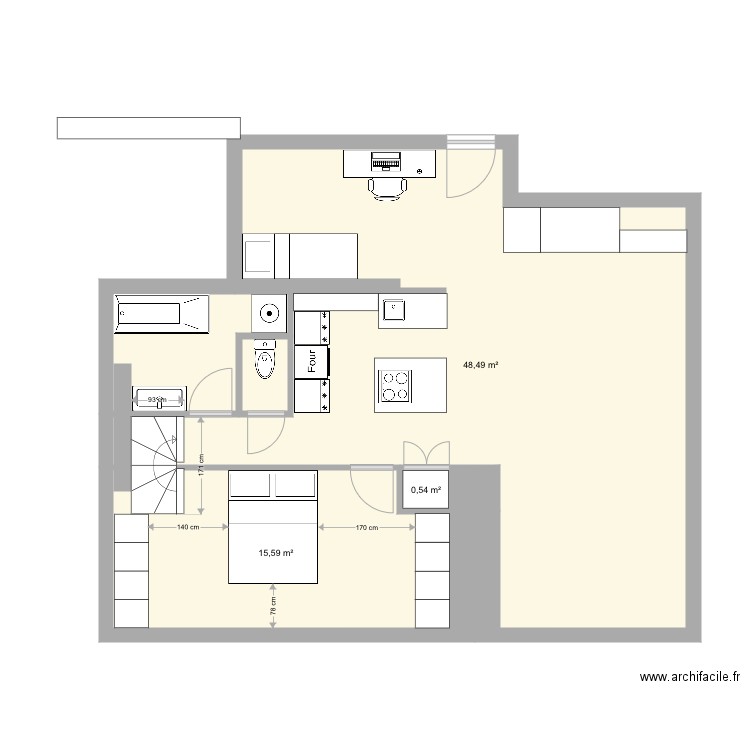 La Roquette 2. Plan de 0 pièce et 0 m2