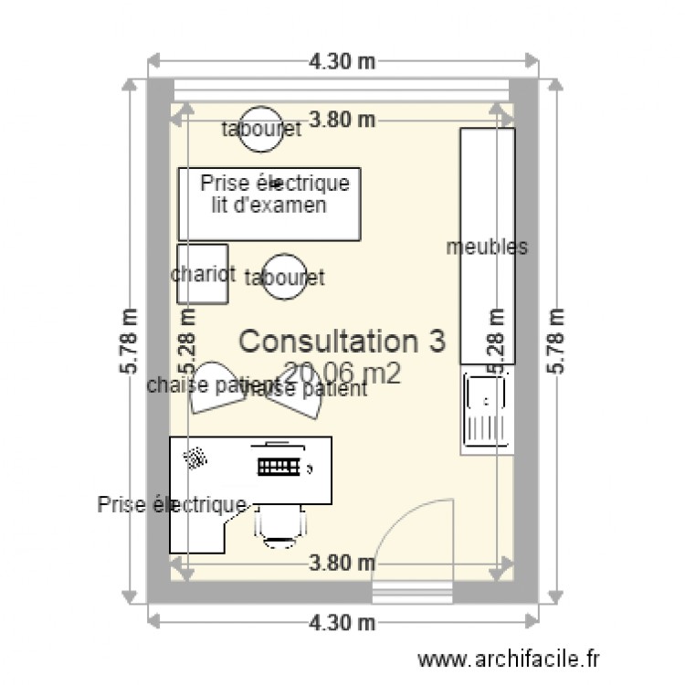 Consultation 3b. Plan de 0 pièce et 0 m2