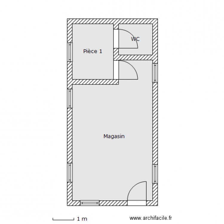 FRANTZ Magasin. Plan de 0 pièce et 0 m2