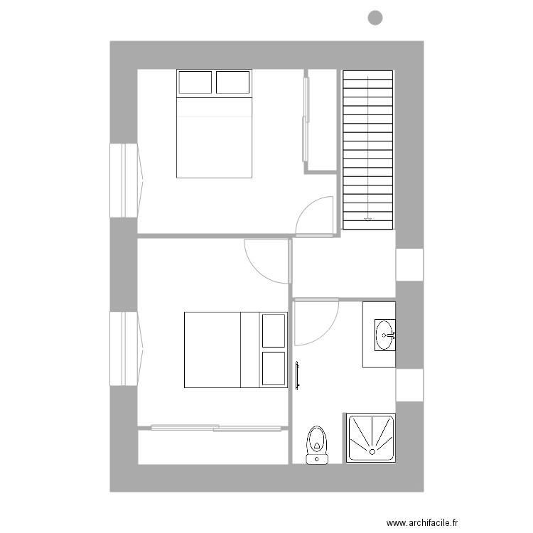 etage t3 numéro 4. Plan de 0 pièce et 0 m2