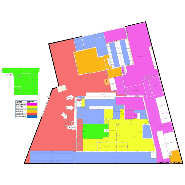 Laboratoire ODP 2022 avp v3n2AYMAN2. Plan de 65 pièces et 3303 m2
