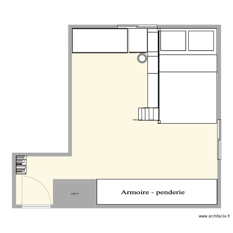 Chambre A A. Plan de 0 pièce et 0 m2