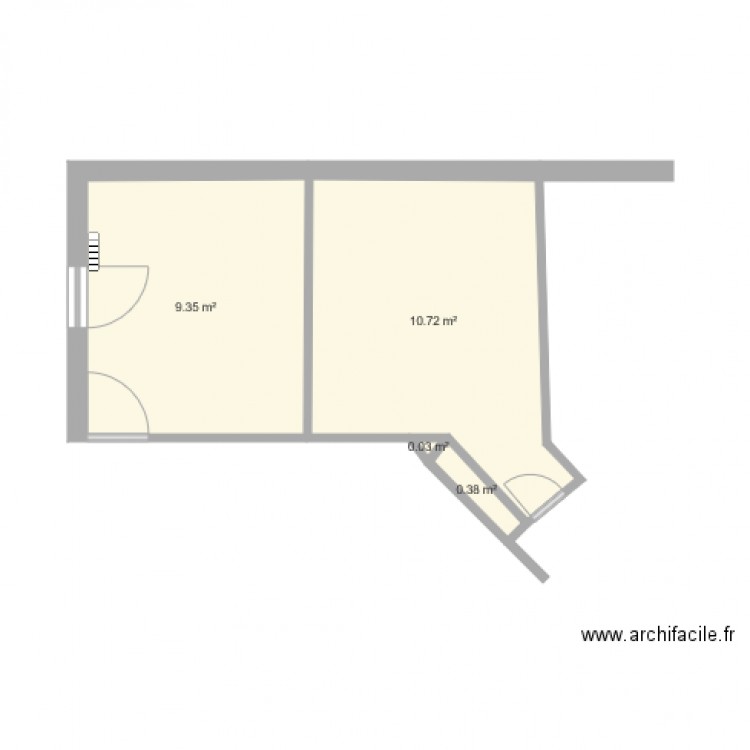 appart. Plan de 0 pièce et 0 m2