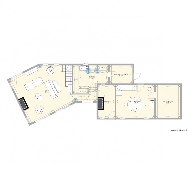 LA CHARENTONNE PLAN GENERAL MODIFIE. Plan de 0 pièce et 0 m2