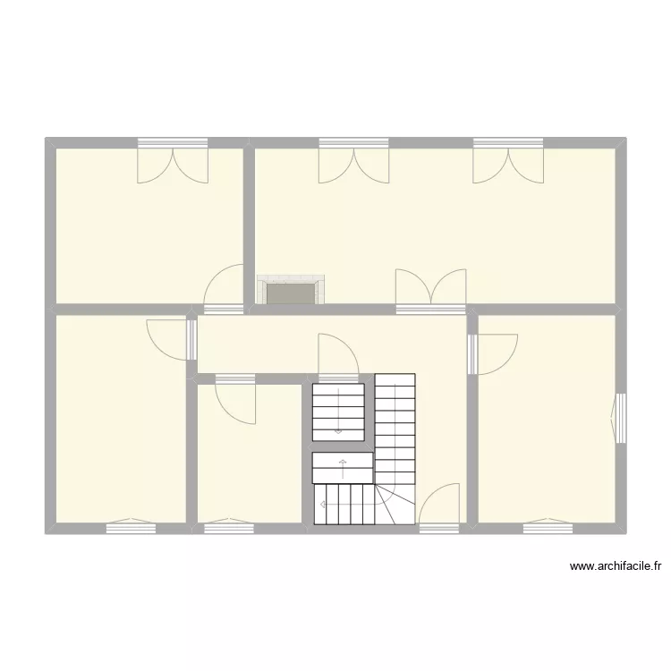 DECHAMPS - DUCLAIR. Plan de 
