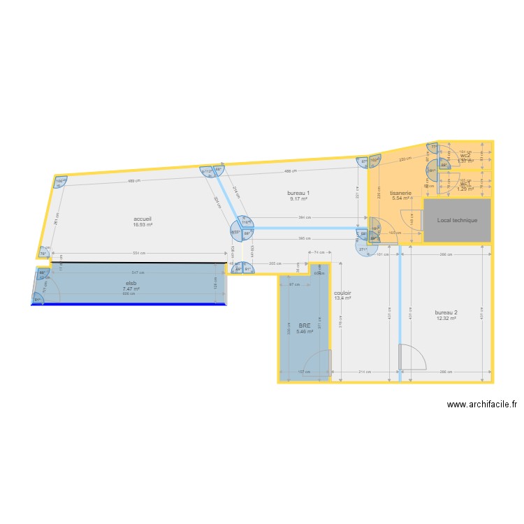 portet. Plan de 0 pièce et 0 m2