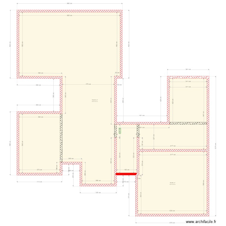 Gueux RDC Maçonnerie. Plan de 0 pièce et 0 m2