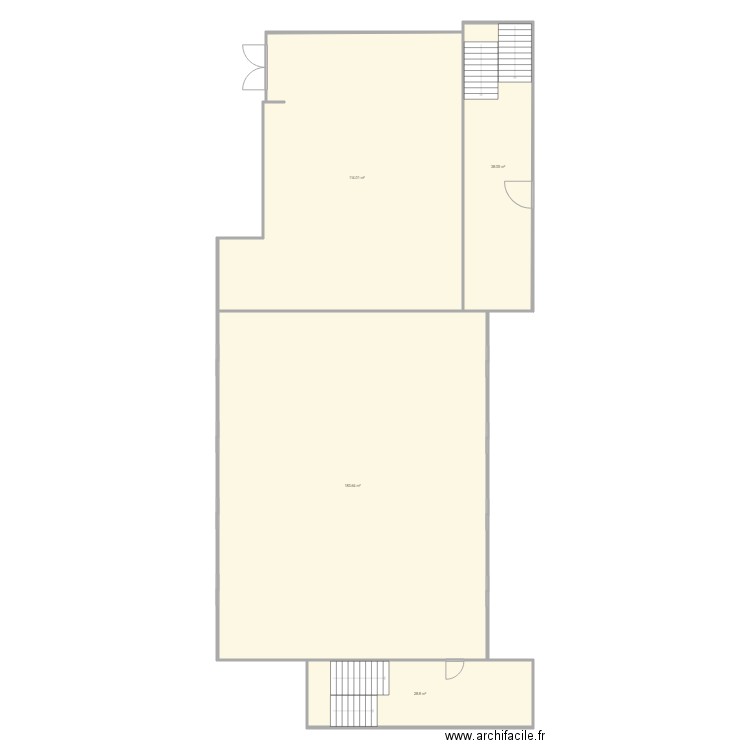 reception rc. Plan de 0 pièce et 0 m2