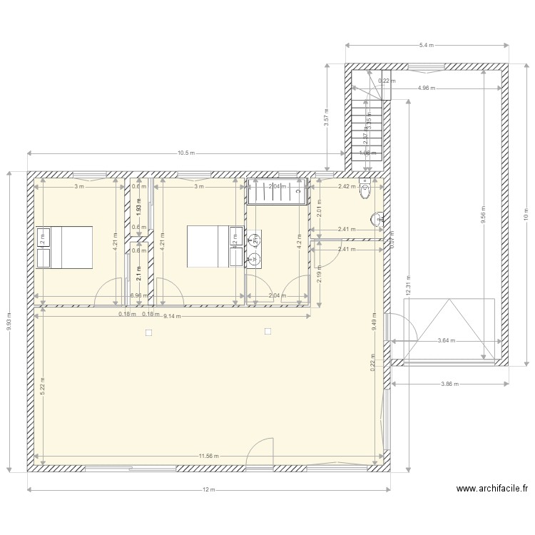 RDC valerie. Plan de 0 pièce et 0 m2