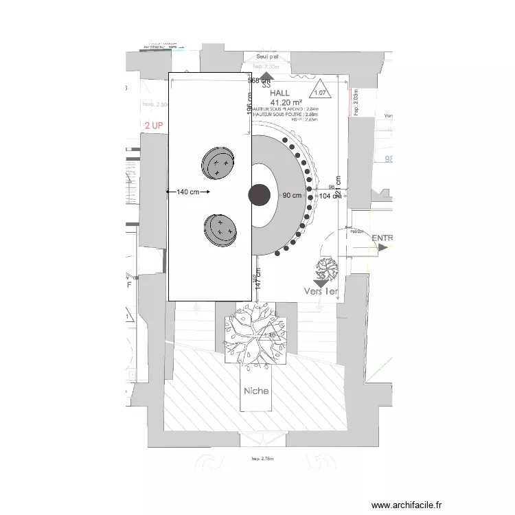 salon rdj new B. Plan de 