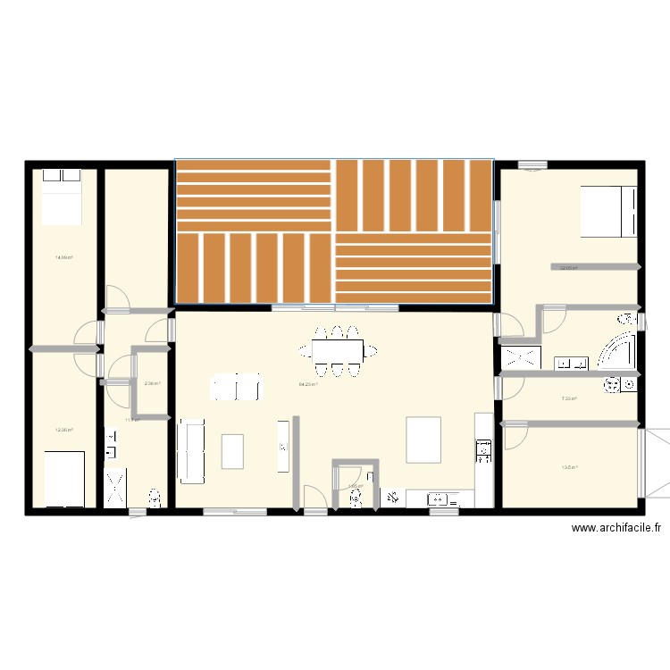 maison container 1. Plan de 0 pièce et 0 m2