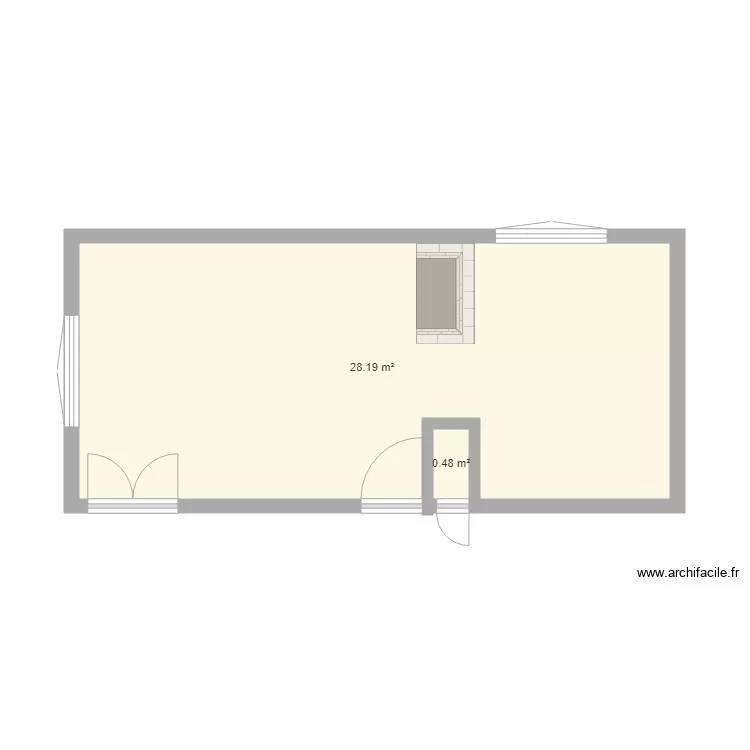 Séjour Salle à manger. Plan de Séjour Salle à manger. Plan de