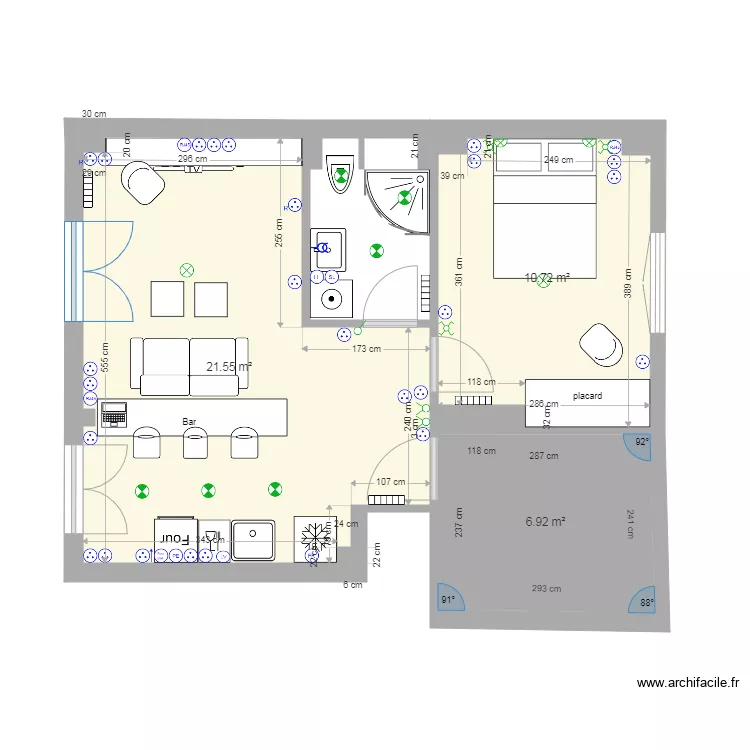 Lorilleux Costa  PLAN ELECTRIQUE . Plan de 