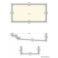 Plan de Coupe Piscine
