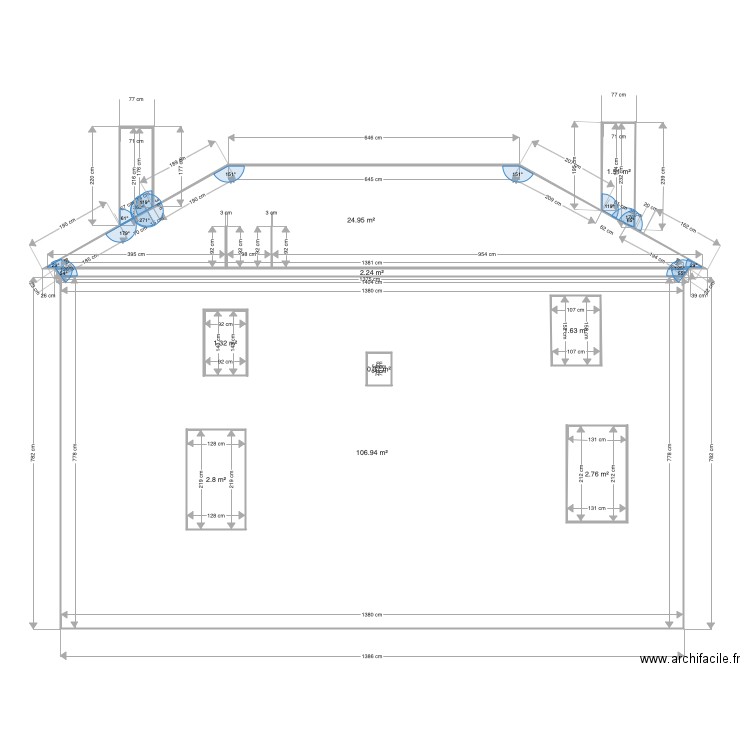 Facade nord def. Plan de 0 pièce et 0 m2