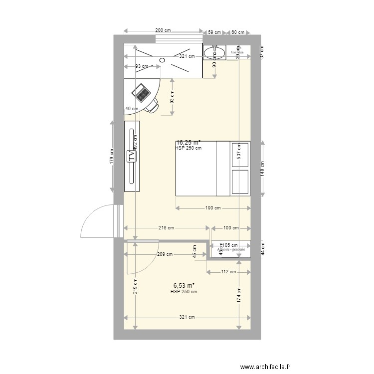 ammenagement Garage Ahmed. Plan de 0 pièce et 0 m2